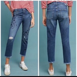 Pilcro and the letterpress slim boyfriend jeans